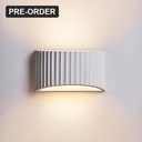 Numa Plaster Ribbed Indoor Wall Light - Lifestyle 2