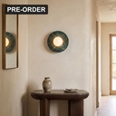 Brina Verde Guatemala Marble Wall Sconce - Lifestyle 2