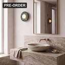 Brina Verde Guatemala Marble Wall Sconce - Lifestyle 3