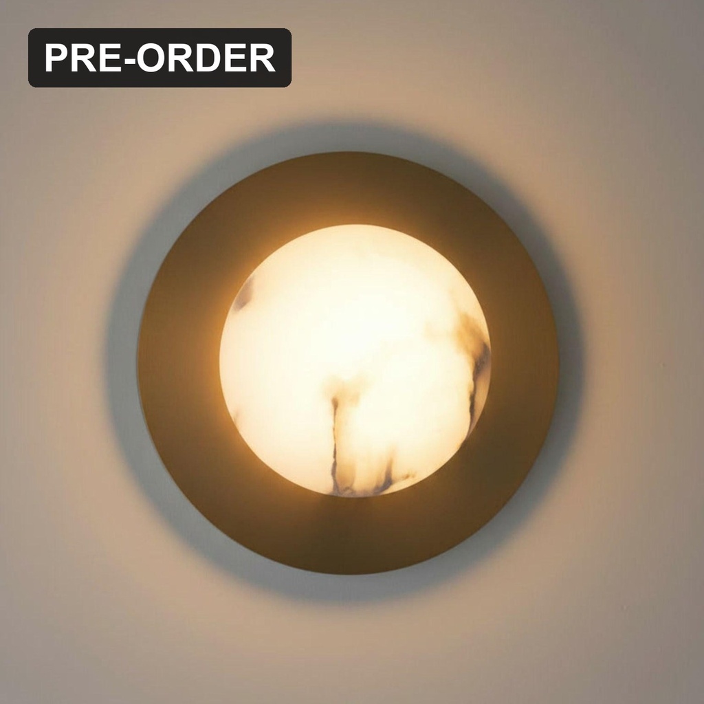 Oden Alabaster Wall Sconce - Lifestyle 3