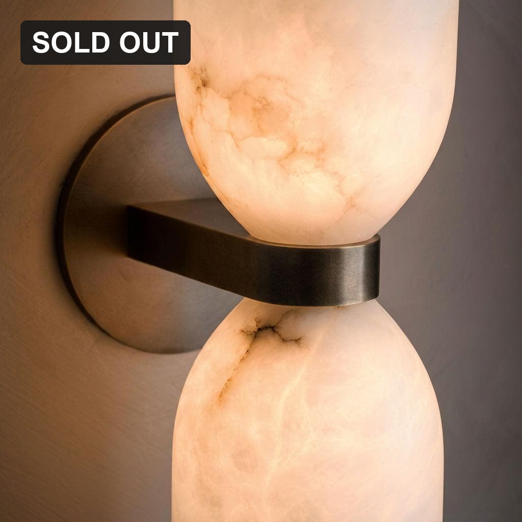 Noren Alabaster Wall Sconce - Lifestyle 2