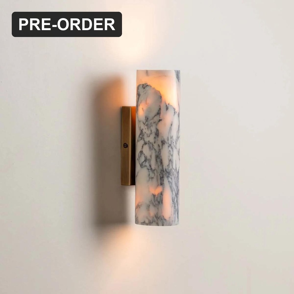 Lova Calacatta Marble Wall Sconce - Lifestyle 3