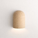 Wisp Curved Travertine Indoor Wall Light - Lifestyle 3