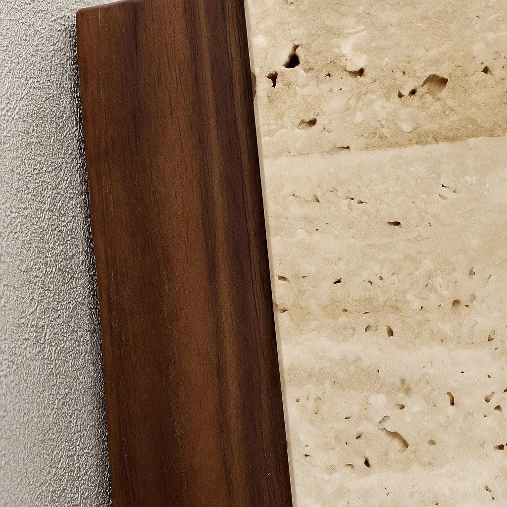 Nest Square Natural Stone Indoor Wall Light - Lifestyle 3
