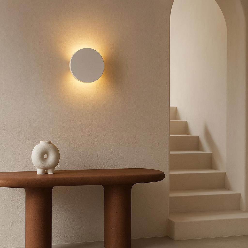Eon Halo Plaster Indoor Up/Down Wall Light - Lifestyle 1