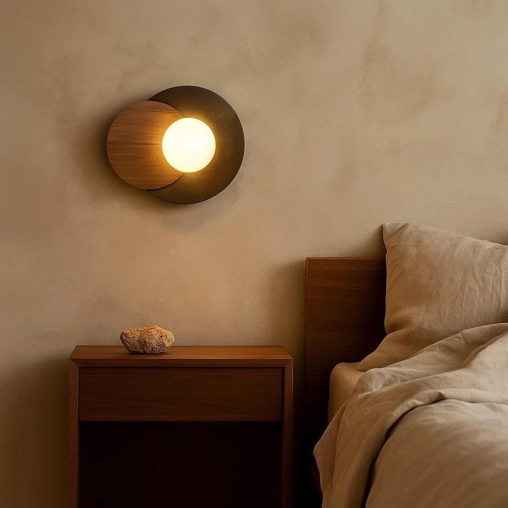 Vanta Lava Stone Indoor Wall Light - Lifestyle 1
