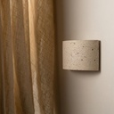 Pulse Natural Travertine Up/Down Wall Light - Lifestyle 1