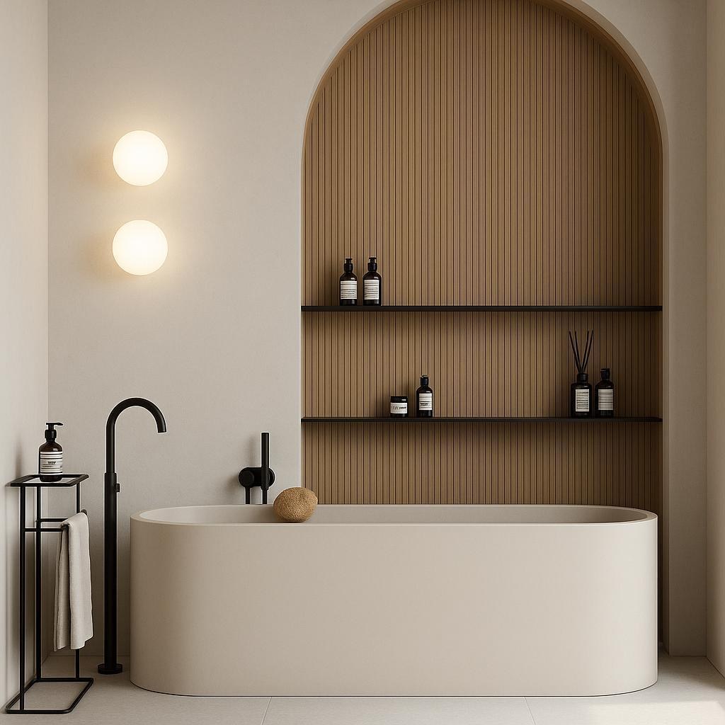 Ember Glass Indoor Wall Light - Lifestyle 1