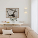Eon Curved Plaster Indoor Wall Light - Lifestyle 2