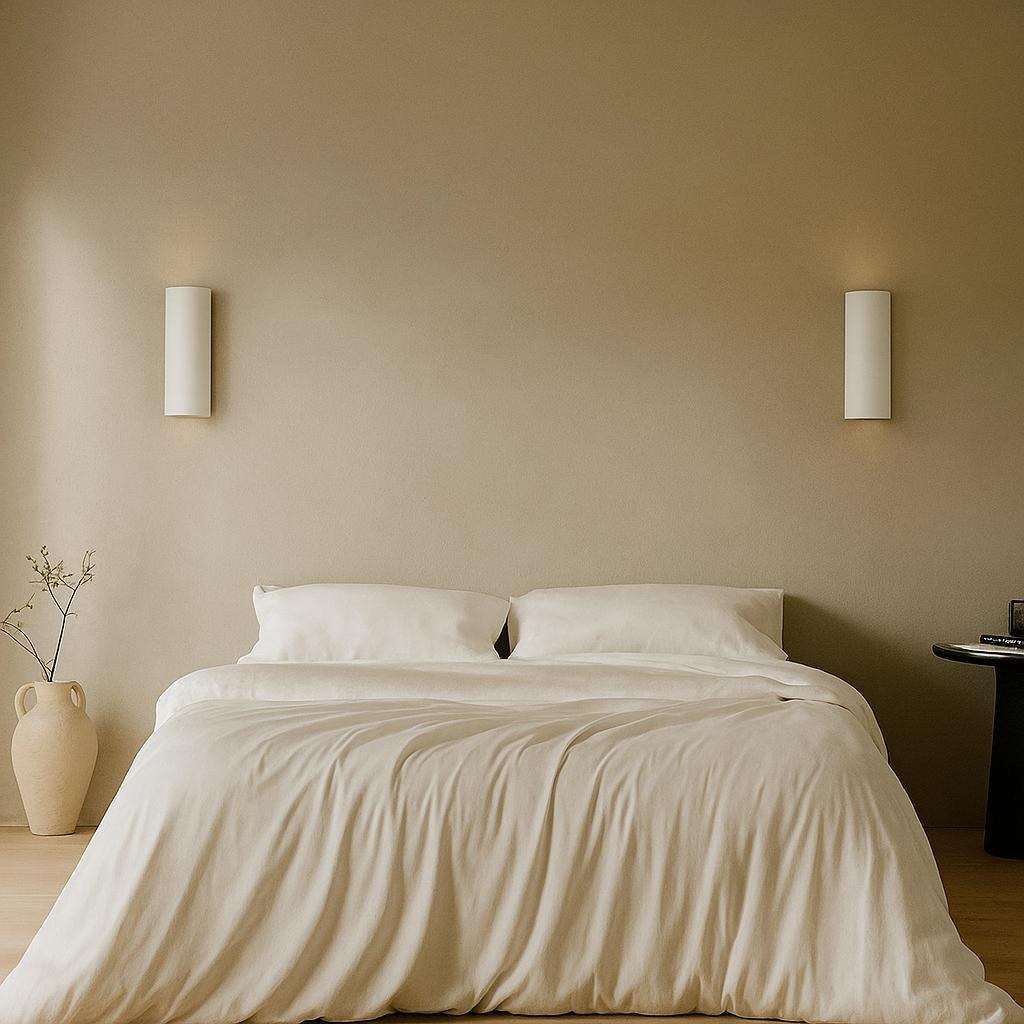 Eon Plaster Up/Down Wall Light - Lifestyle 1