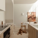 Molten Plaster Indoor Up/Down Wall Light - Lifestyle 1