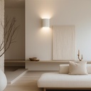 Molten Plaster Indoor Up/Down Wall Light - Lifestyle 4