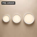 Yumi Plaster Oyster Light - 24w