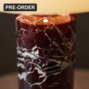 Avra Aubergine Marble Touch Table Lamp - Lifestyle 3