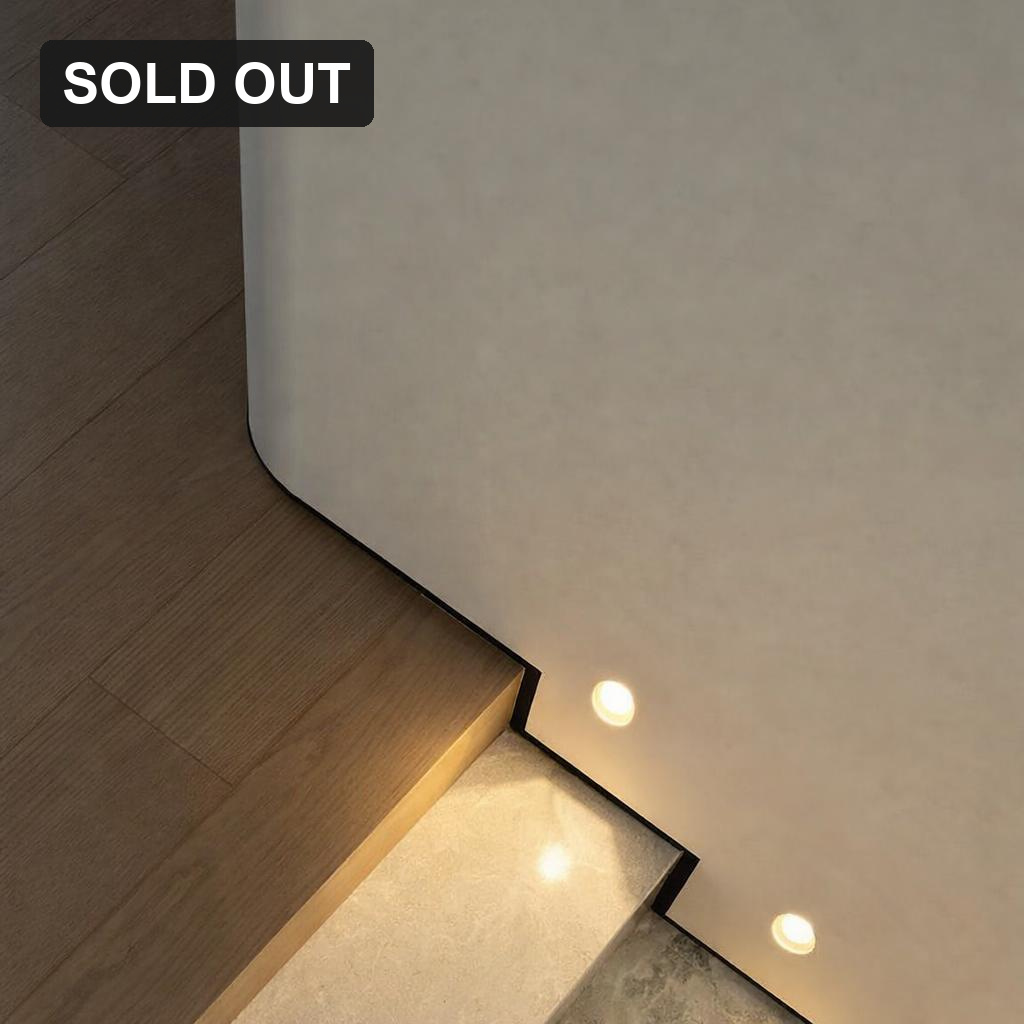 Drift Round Plaster GU10 Step Light - Lifestyle 1