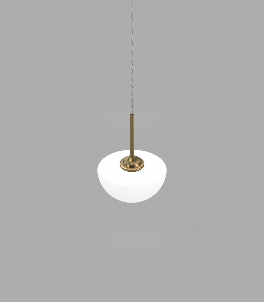 lighting republic-pico pendant light-dome-old brass-close-on.webp