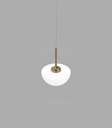 lighting republic-pico pendant light-dome-old brass-close-on.webp