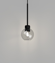 lighting republic-parlour lite sphere-black-clear.webp