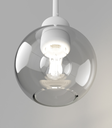 lighting republic-parlour lite sphere-white-clear-close up.webp