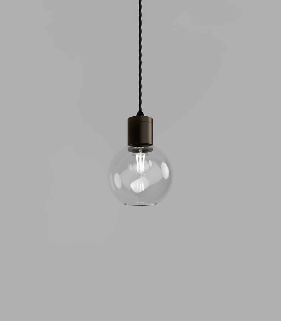 Parlour Sphere Pendant (Iron, Clear)