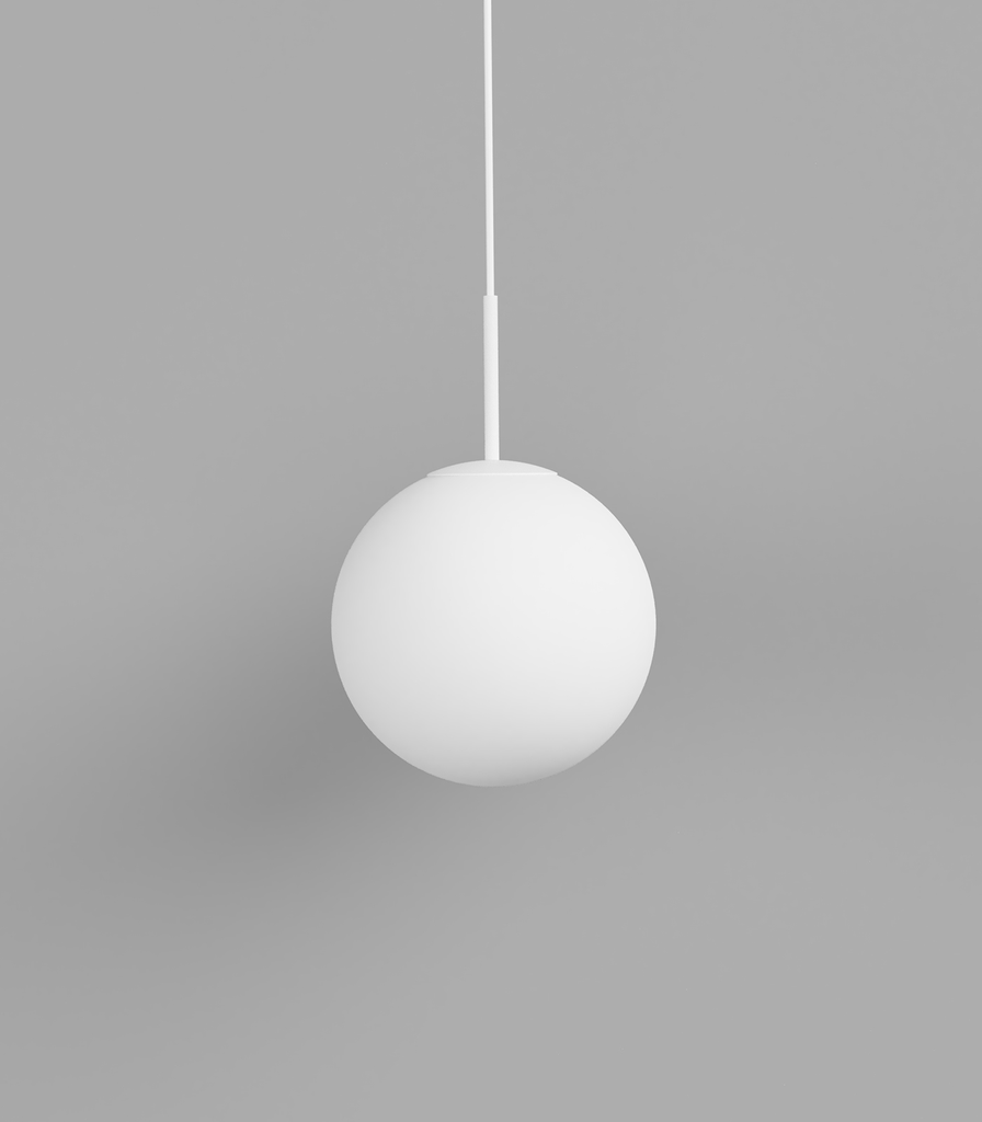 Orb Max Pendant (White, Large)
