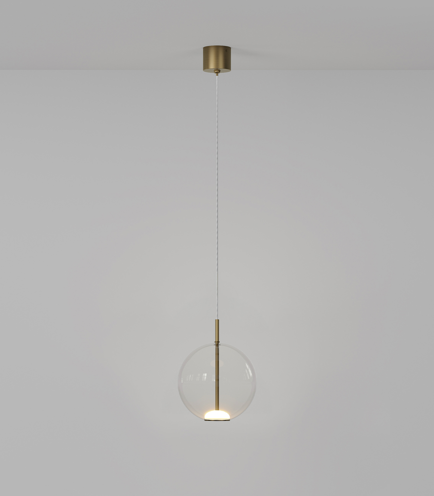 Orb Air Pendant (Small, Clear)