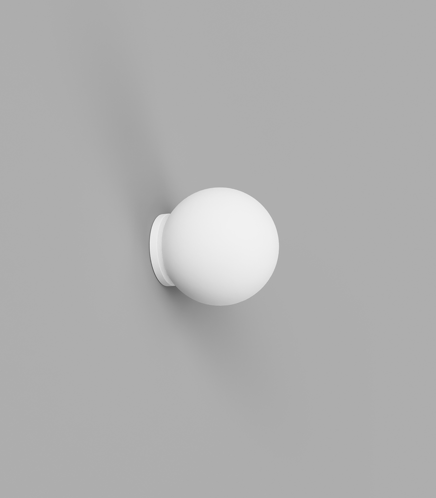 Orb Mirror Wall Light (80mm, White)