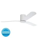 IA 52" Hugger Ceiling Fan with light - White