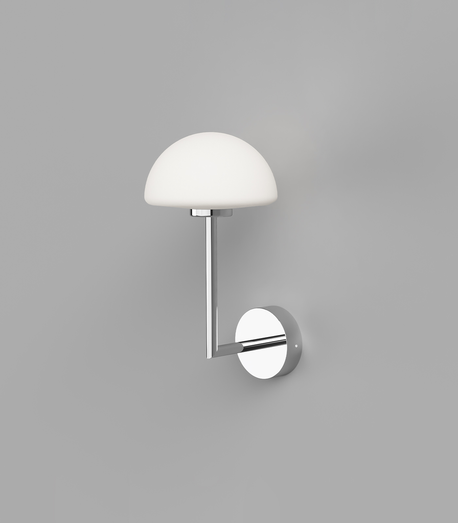Dome Long Arm Wall Light (Chrome)