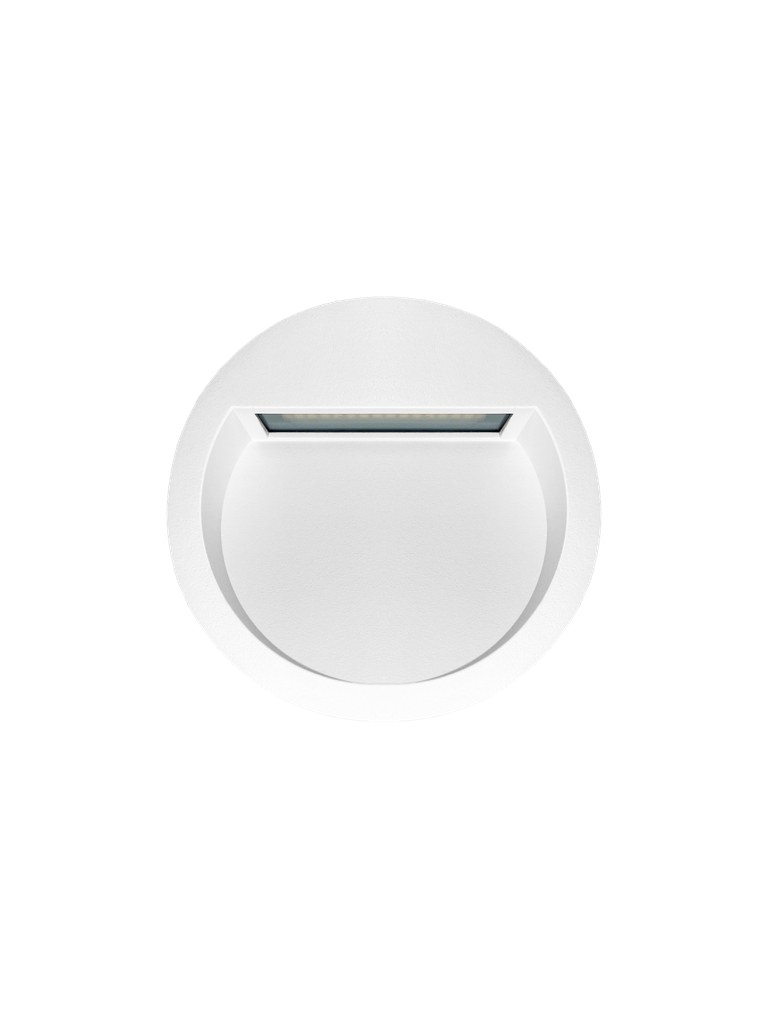 Step Round (White)