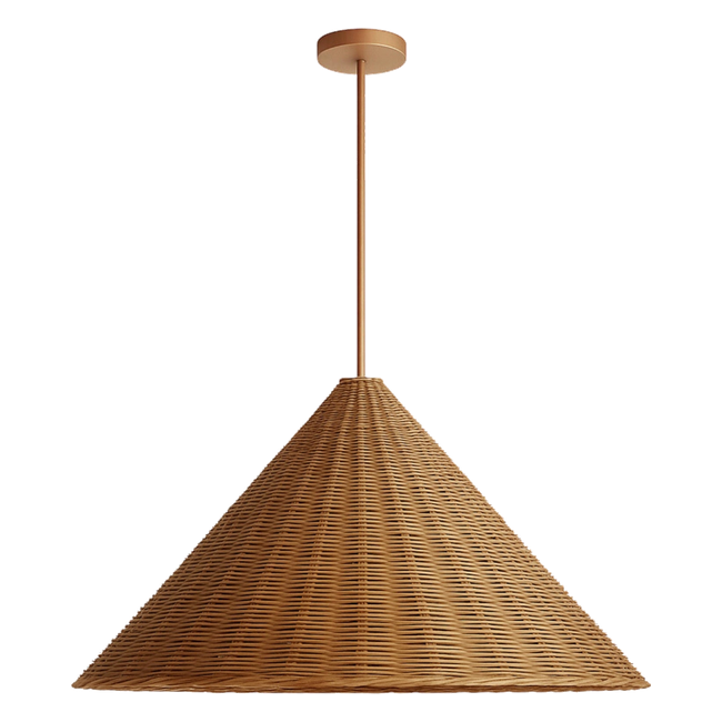 [HIK.6512.M.RT-WEB] ORE Hikari Rattan Pendant Light (Medium)
