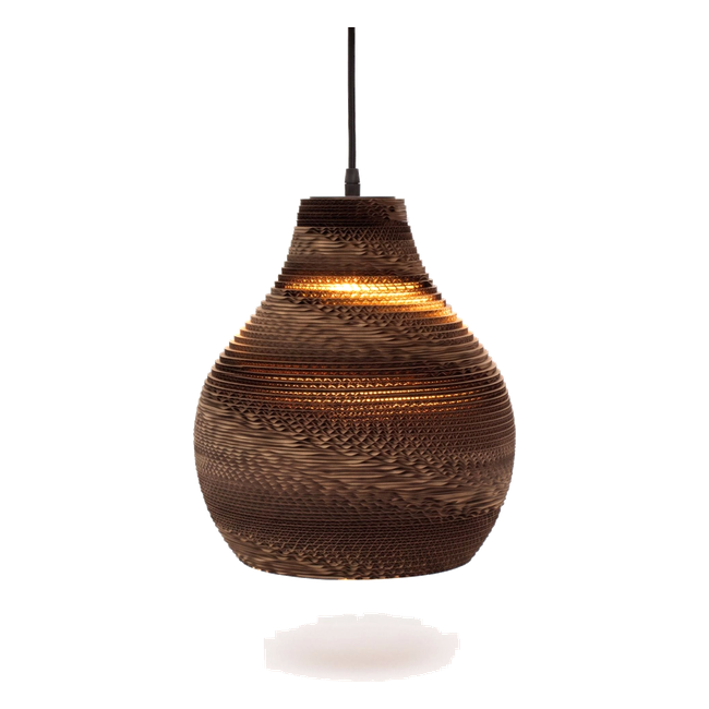 ORE Solis Cone Recycled Cardboard Pendant Light