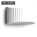ORE Numa Plaster Ribbed Indoor Wall Light