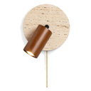 ORE Brim Natural Travertine Indoor Wall Light