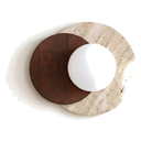 ORE Lyra Natural Stone Wall Sconce