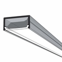 Profile: Shallow Surface Aluminium Mounting Profile 18x9x2000mm