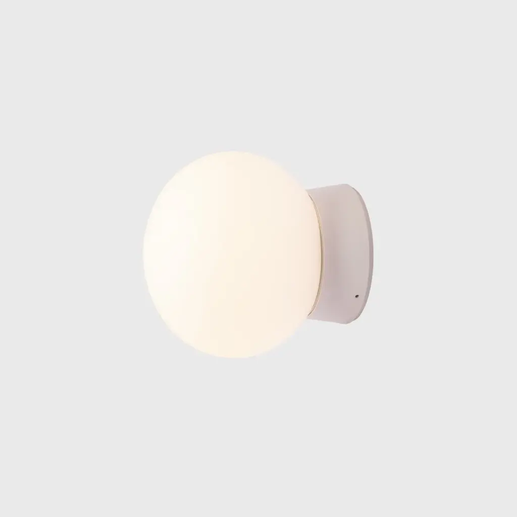 [S65-W7D] Sphera Wall Light, Dim to Warm, IP65 (White)