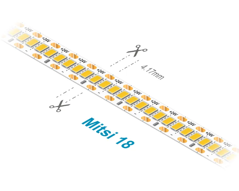 Mitsi 18 LED Strip - 18W/m CRI95