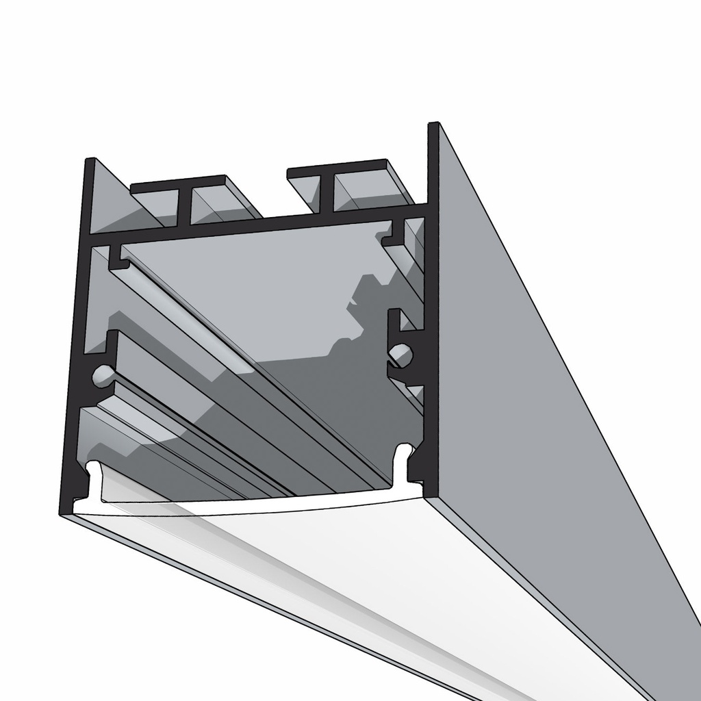 [P35SQR-SUR-2000] Profile 3535 Linear LED System - 35x35x2000mm